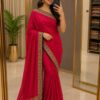 Rani Pink Ethnic Elegance Saree