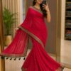 Rani Pink Ethnic Elegance Saree