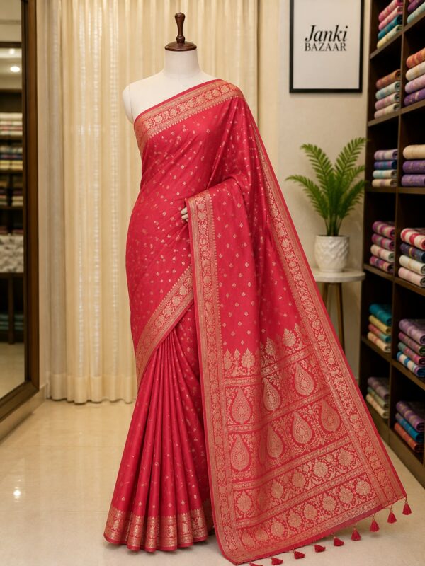 WhatsApp Image 2026-08-30 at 3.24.34 PM (1) Royal Blue & Pink Woven Silk Saree