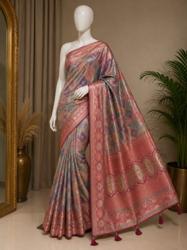 Designer Banarasi Jacquard Saree Collection