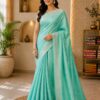 WhatsApp Image 2026-09-03 at 3.39.16 PM Sea Green Silk-Blend Saree