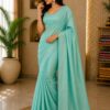 WhatsApp Image 2026-09-03 at 3.39.17 PM (1) Sea Green Silk-Blend Saree