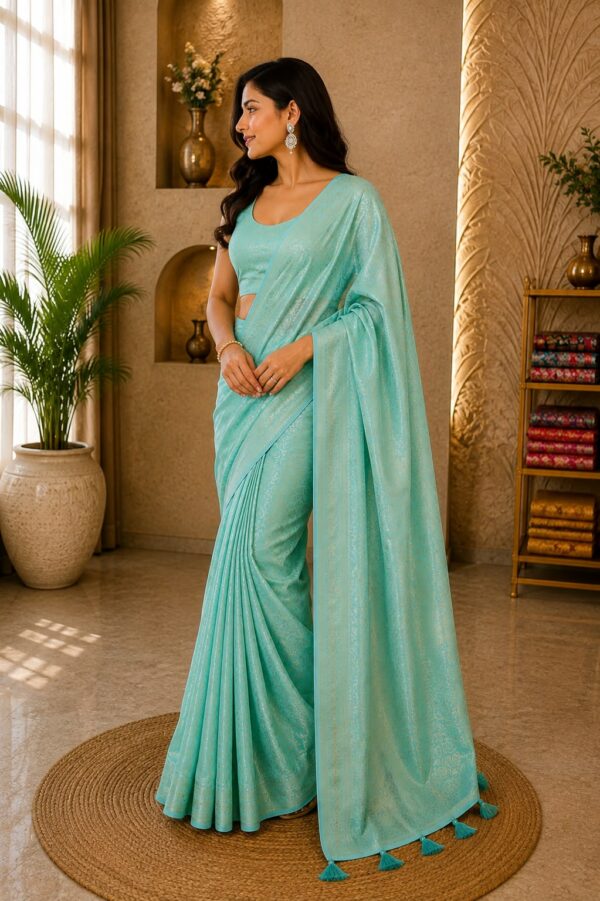 WhatsApp Image 2026-09-03 at 3.39.17 PM (2) Sea Green Silk-Blend Saree