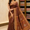 WhatsApp Image 2026-09-03 at 3.40.12 PM (1) Maroon Banarasi Silk-Blend Saree