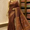 WhatsApp Image 2026-09-03 at 3.40.12 PM (2) Maroon Banarasi Silk-Blend Saree