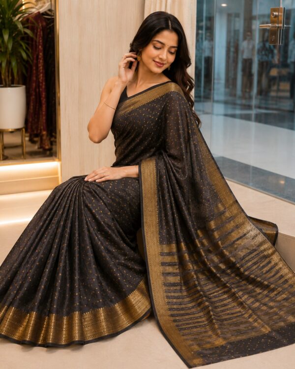 WhatsApp Image 2026-09-03 at 3.44.46 PM Black & Gold Designer Saree