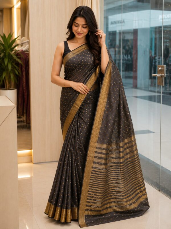 WhatsApp Image 2026-09-03 at 3.44.47 PM (2) Black & Gold Designer Saree