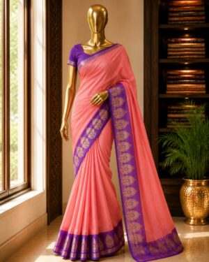 Royal Bloom Silk Saree