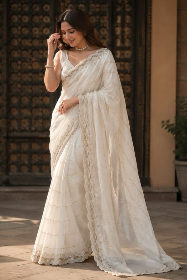 WhatsApp Image 2026-09-12 at 1.59.08 PM (2) Ivory White Embroidered Saree