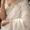 WhatsApp Image 2026-09-12 at 1.59.09 PM Ivory White Embroidered Saree