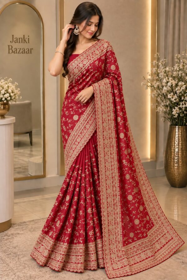 WhatsApp Image 2026-09-12 at 6.48.57 PM (1) Royal Maroon Zari Embroidered Saree