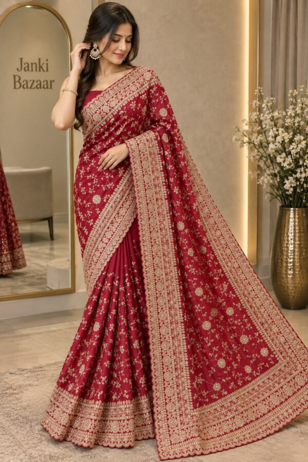 WhatsApp Image 2026-09-12 at 6.48.58 PM (2) Royal Maroon Zari Embroidered Saree