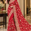 WhatsApp Image 2026-09-12 at 6.49.28 PM (1) Royal Red Floral Embroidered Saree