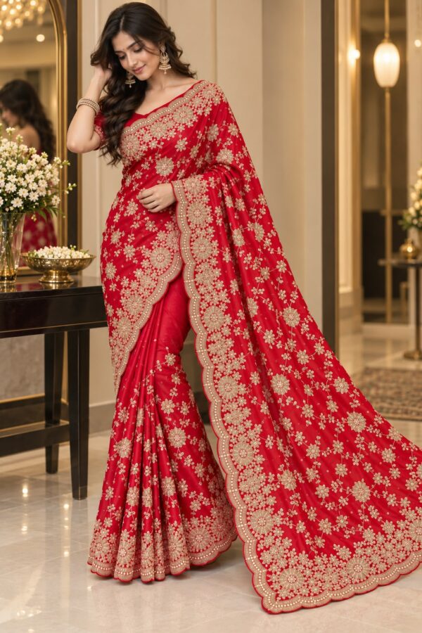 WhatsApp Image 2026-09-12 at 6.49.28 PM (1) Royal Red Floral Embroidered Saree