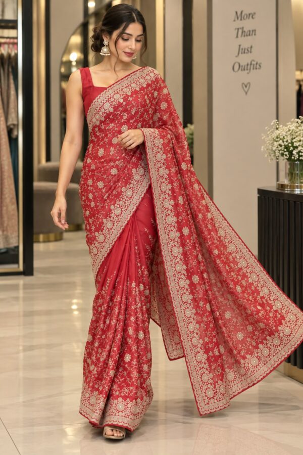 WhatsApp Image 2026-09-12 at 7.09.47 PM (1) Royal Crimson Embroidered Saree