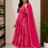 WhatsApp Image 2026-09-12 at 7.20.36 PM (1) Rani Pink Paisley Printed Anarkali Suit Set