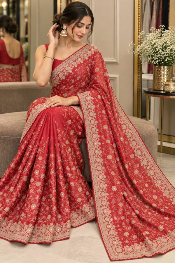 WhatsApp Image 2026-09-15 at 12.19.08 PM Royal Red Floral Embroidered Saree