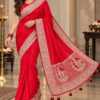 WhatsApp Image 2026-09-15 at 12.19.42 PM (1) Crimson Red Traditional Woven Saree