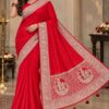 WhatsApp Image 2026-09-15 at 12.19.43 PM (1) Crimson Red Traditional Woven Saree