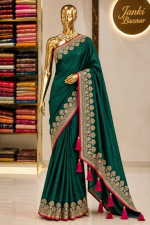 Royal Designer Embroidered Saree
